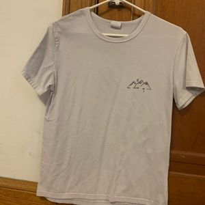 White t-shirt with design